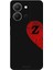 Vivo Y36 5g Için Siyah Z Harfli Touch Of love Desenli Silikon Kılıf 1