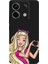 Xiaomi Redmi Note 13 Pro 5g Için Siyah Barbie Heart Desenli Silikon Kılıf 1