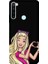 Xiaomi Redmi Note 8 Için Siyah Barbie Heart Desenli Silikon Kılıf 1