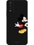Vivo Y11S Için Siyah Mickey Wave Desenli Silikon Kılıf 1