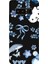 Samsung Galaxy Note 8 Için Siyah Blue Flow Kitty Desenli Silikon Kılıf 1
