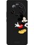 Xiaomi Mi 13 Ultra Için Siyah Mickey Wave Desenli Silikon Kılıf 1