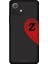 Xiaomi Mi 11 Lite Için Siyah Z Harfli Touch Of love Desenli Silikon Kılıf 1
