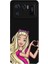 Xiaomi Mi 11 Ultra Için Siyah Barbie Heart Desenli Silikon Kılıf 1