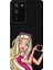 Samsung Galaxy Note 20 Ultra Için Siyah Barbie Heart Desenli Silikon Kılıf 1