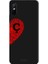 Xiaomi Redmi 9A Için Siyah Ç-Harfli Touch Of love Desenli Silikon Kılıf 1
