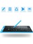 Writing Tablet LCD 8.5 Inç Dijital Kalemli Çizim Yazı Tahtası Grafik Not Yazma Eğitim Tableti Mavi 7