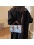Kontrast Renk Basit Trend El Çantası Omuz Çantası Çok Yönlü Başlangıç Crossbody Çanta Aksesuarları ile Ayarlanabilir Omuz Kayışı (Yurt Dışından) 2
