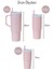 3 Boy Pipetli Suluk Seti Pembe 2
