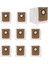 Eufy L50 Ses/ L60 Ses Için Conga Home 10000/8090 Ultra/ 9090 Aı Için 9'lu Paket 2,5 L Büyük Vakumlu Toz Torbası Değişimi (Yurt Dışından) 1