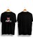 Run Baskılı / Erkek Siyah Renk T-Shirt / %100 Pamuk Premium Quality / Regular Fit 2