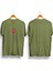 Arsenal Arma / Erkek Haki Yeşil Renk T-Shirt / %100 Pamuk Premium Quality / Regular Fit 2