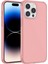 iPhone 14 Pro Uyumlu Cam Görünümlü Asla Sararmayan Kılıf 1