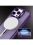 Apple Iphone 13 Uyumlu Kılıf Standlı Mat Magsafe Metal Tuşlu Kamera Lens Hediyeli Nevada Case 2