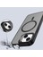 iPhone 15 Uyumlu Kenarları Renkli Stand Magsafe Kılıf 1