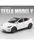 Yeni 1:24 Teslas Model Y Model 3 Şarj Yığını ile Alaşım Araba Döküm Oyuncak Araba Modeli Ses ve Işık Çocuk Koleksiyon Hediye (Yurt Dışından) 1