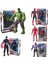 2024 Marvel Örümcek Adam Hulk Ironman Anime Action Figure Oyuncak Noel Hediyesi Pvc Hareketli Eklemler Aydınlık Bebek Koleksiyonu Modeli Oyuncak (Yurt Dışından) 2
