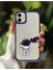 Iphone 11 Uyumlu Cute Astronot Imza Şeffaf Telefon Kılıfı 1