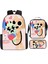 Dandy's World Karikatür Sevimli Omuz Çantası Öğrenci Okul Çantası Üç Parçalı Set (Yurt Dışından) 1