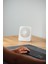 EFN-601 Beyaz 2000MAH 4 Kademeli 4000RPM Hız Metal Ayak Masaüstü USB Fan 6