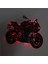 LED Işıklı Motor Dekoratif Tablo Duvar Dekorlu Gece Lambası 1
