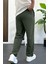 Erkek Rahat Kalıp Pileli Pantolon Yeşil EDW402 4
