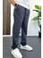 Erkek Beli Lastikli Jogger Pantolon Füme EDW394 4