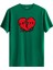 Love Kırık Kalp Baskılı %100 Pamuk Tişört 1