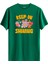 Keep On Shining Baskılı %100 Pamuk Tişört 1