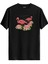 Nilüfer Çiçekli “summer Love” Flamingo Tişört 1