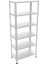 6 Katlı Galvaniz Çelik Raf - Depo, Arşiv, Kiler, Dosya, Market Rafı 31X60 CM-175 Cm-1.00 mm 3