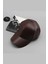 Acı Kahve Unisex Vegan Deri Cap Şapka 3
