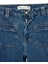 Rahat Kalıp Cep Detaylı Nervürlü Geniş Paça Jean Pantolon - Wide Leg Jeans 4