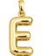 Balon E Harfi 14 Ayar Altın Kolye Ucu 1