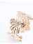 Altın Rengi Çiçek Figürlü Bileklik 4