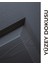 Zigana Amerikan Panel Kapı 77X203-Antrasit-18/21-Oda 2