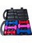10 kg Vinly Kaplı Dipping Dumbbell Set Kadınlar Için Çantalı Dambıl Set 1 Kg, 1,5 Kg, 2,5 kg 1