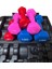 10 kg Vinly Kaplı Dipping Dumbbell Set Kadınlar Için Çantalı Dambıl Set 1 Kg, 1,5 Kg, 2,5 kg 2