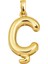 Balon Ç Harf 14 Ayar Altın Kolye Ucu 1