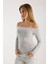 Kadın Uzun Kollu Geniş Yaka Esnek Bluz – Modern ve Zarif 3007 1
