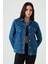 Kadın Oversize Denim Ceket 2