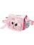 Kedi Desenli Askılı Pembe Kalem Kutusu CHMKC0070 2