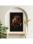 Aslan Hayvan Büyük Boy Renkli Solmaz Kaliteli Baskı Çerçeve Görünümlü Mdf Tablo 70X50CM 244 2