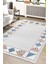 Romanya Beyaz Halı Modern Dokuma Halı Yumuşak Oturma Odası Salon Çocuk Odası Mutfak Halısı F0377 100 x 300 cm 2