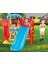 4’ü 1 Arada Çocuk Oyun Parkı – Kaydırak, Salıncak, Barfiks, Basket Potası (124X156X170 Cm) 1