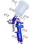 Pro H2000 Mini Hvlp Boya/ Gölge/ Sis Tabancası ( 125 ml Depolu ) 6