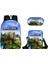 Ilkokul ve Ortaokul Öğrencileri Için My World Game Peripheral 3 Parça Okul Çantası (Yurt Dışından) 1