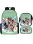 Dandy's World Karikatür Sevimli Omuz Çantası Öğrenci Okul Çantası Üç Parçalı Set (Yurt Dışından) 1