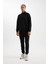 Fit Sporcu Jogger Eşofman Altı Slim Fit Dar Kesim Skuba Dalgıç Kumaş Standart Paça C0485AX24AU 2