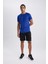Fit Slim Fit Dar Kesim Sporcu Standart Paça Şort V3030AZ23AU 3